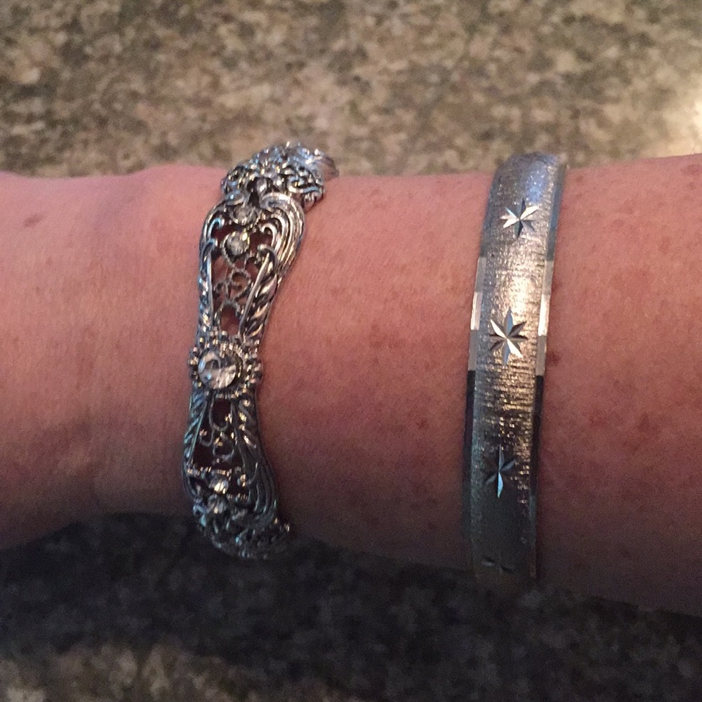 Two Interesting Silver Bracelets